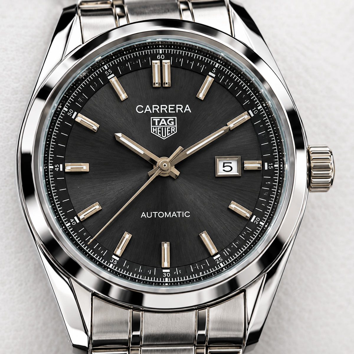 CARRERA Automatic Black Dial Watch